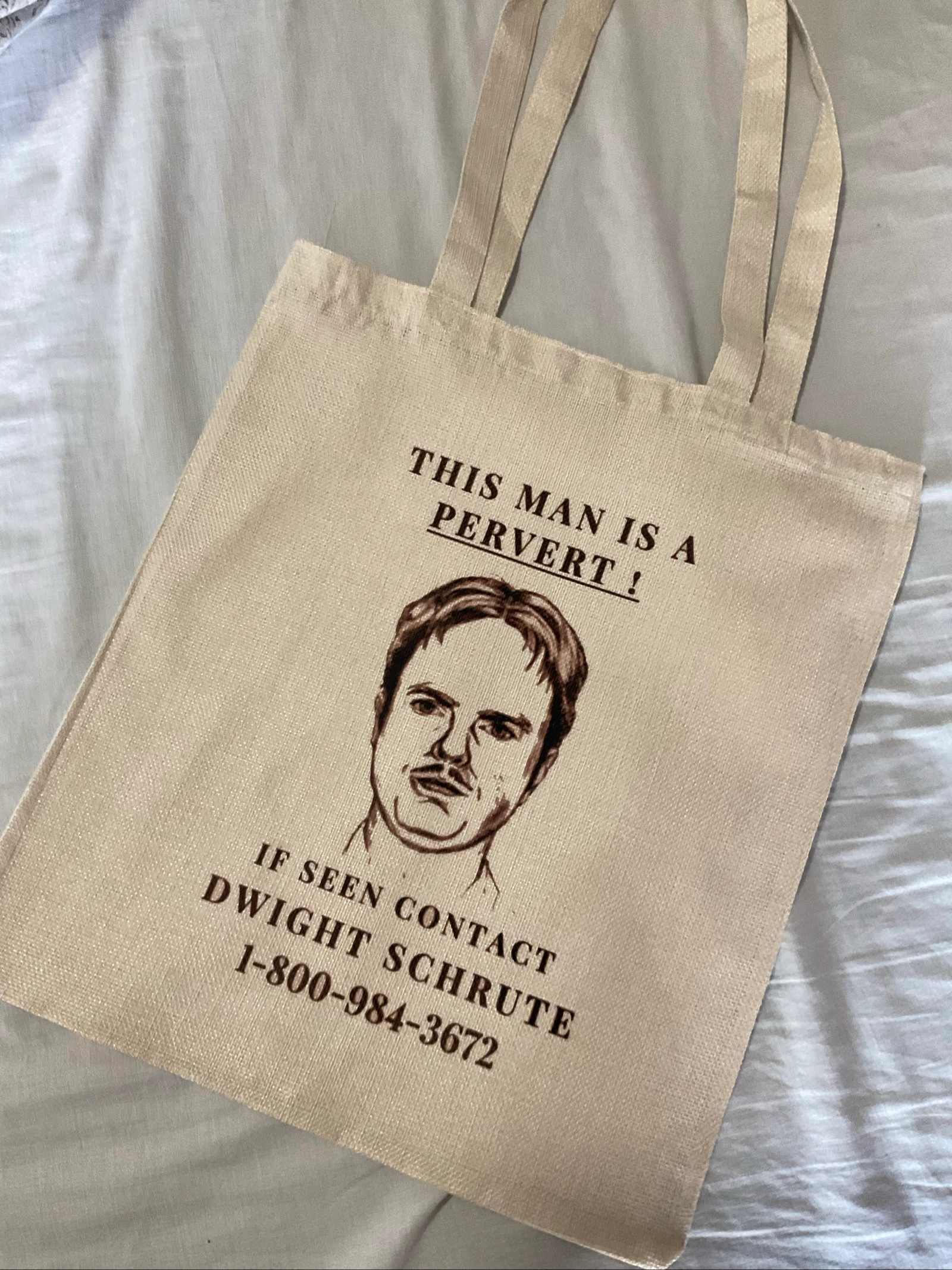 Tote bag Dwight Schrute , The office – photo 7